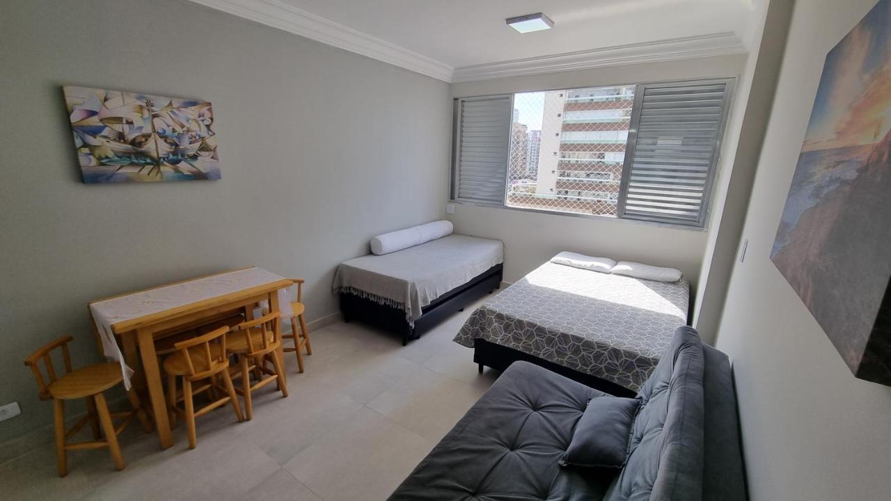 Appartement Apartamento Kit Praia Grande Na Guilhermina Frente Mar Extérieur photo