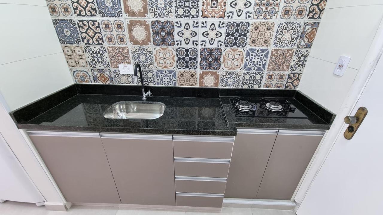 Appartement Apartamento Kit Praia Grande Na Guilhermina Frente Mar Extérieur photo