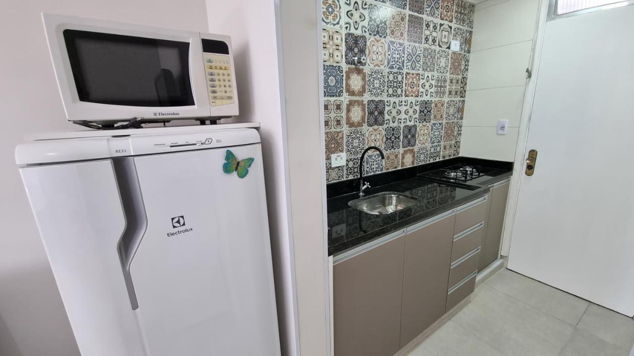 Appartement Apartamento Kit Praia Grande Na Guilhermina Frente Mar Extérieur photo