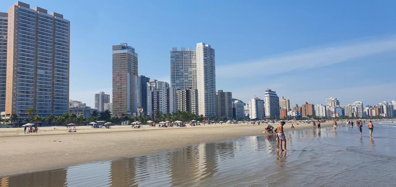 Appartement Apartamento Kit Praia Grande Na Guilhermina Frente Mar Extérieur photo
