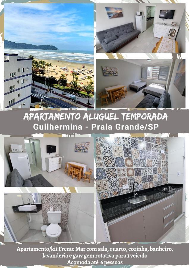 Appartement Apartamento Kit Praia Grande Na Guilhermina Frente Mar Extérieur photo