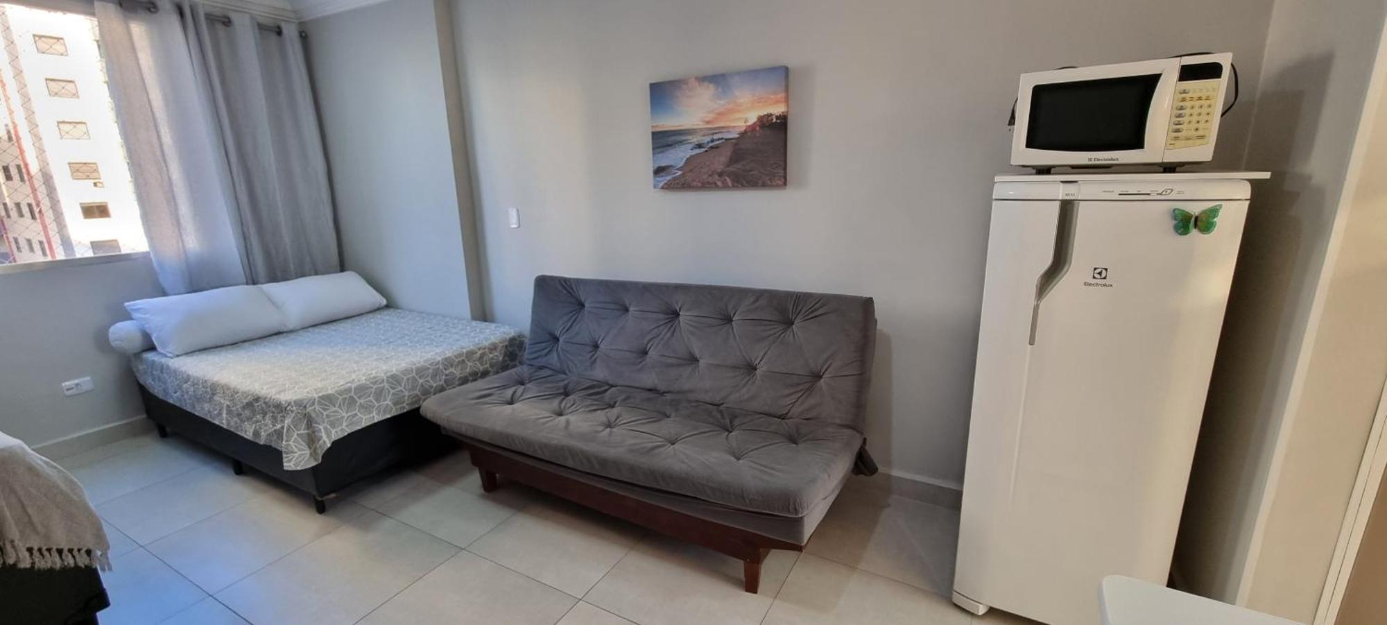 Appartement Apartamento Kit Praia Grande Na Guilhermina Frente Mar Extérieur photo